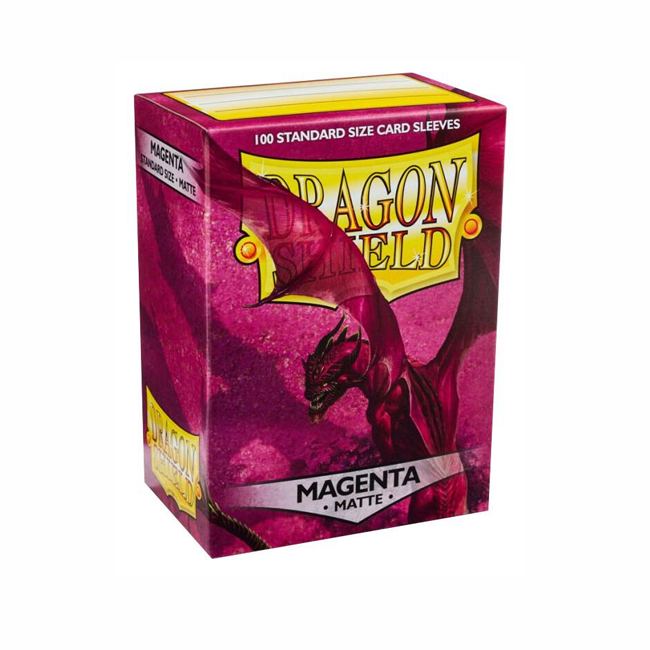 Dragon Shield Matte Sleeves 100CT AT -11016 (Magenta)
