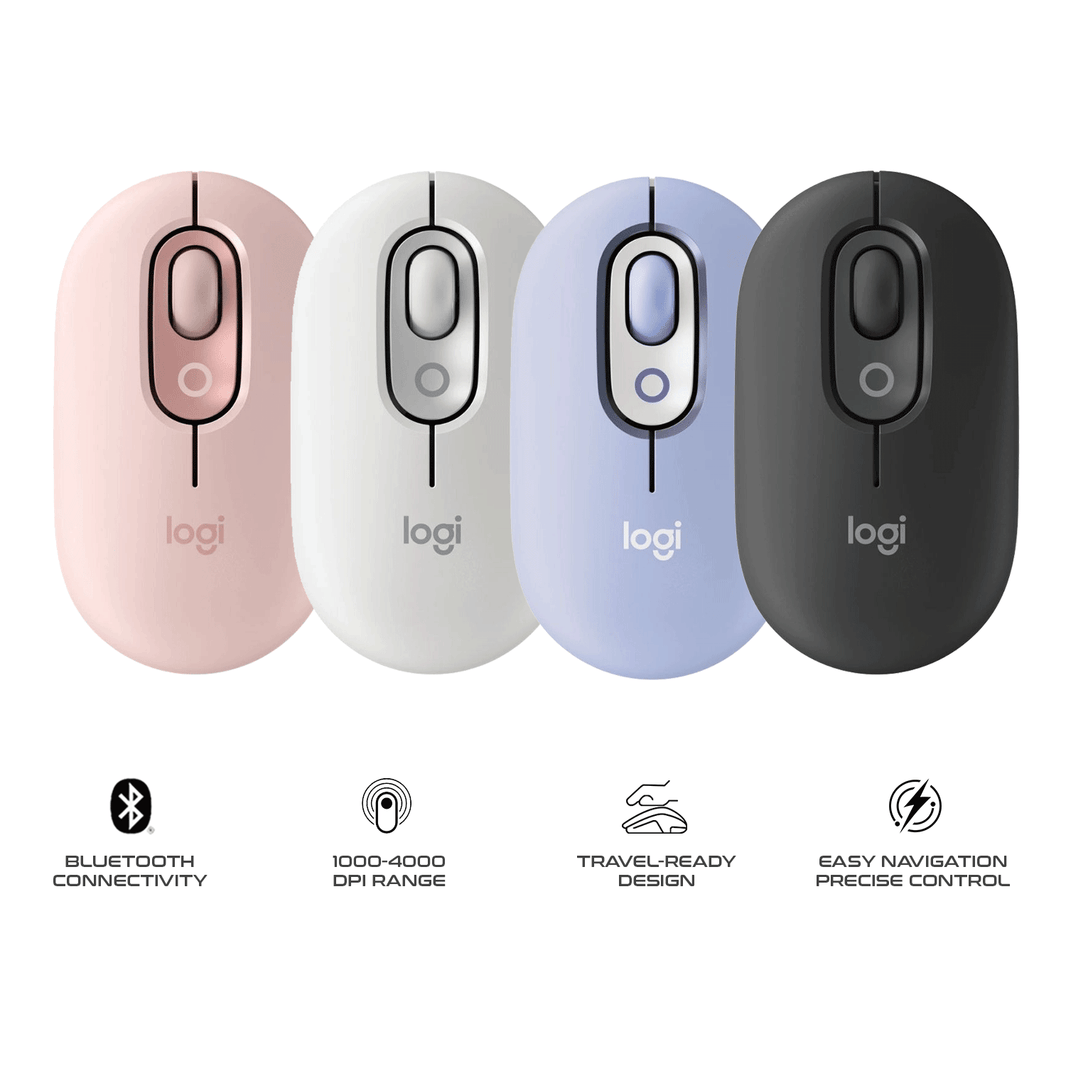 Logitech Pop Mouse Wireless With Customizable Emoji