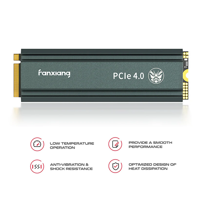 Fanxiang S660 M.2 2280 NVMe SSD PCIe 4.0 3D TLC (PC/Laptop/PS5)