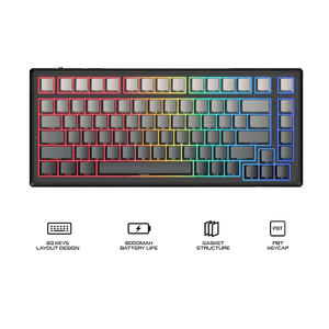 Onikuma G83 83-Key RGB Tri-Mode Hot-Swappable Mechanical Keyboard (Magnetic Switch)