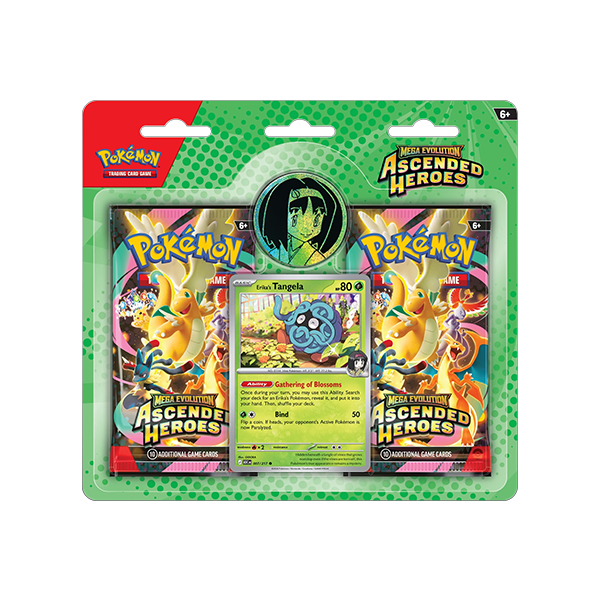 Pokemon TCG: Ascended Heroes Collection 2 Pack Blister (Erika's Tangela) (ENG)