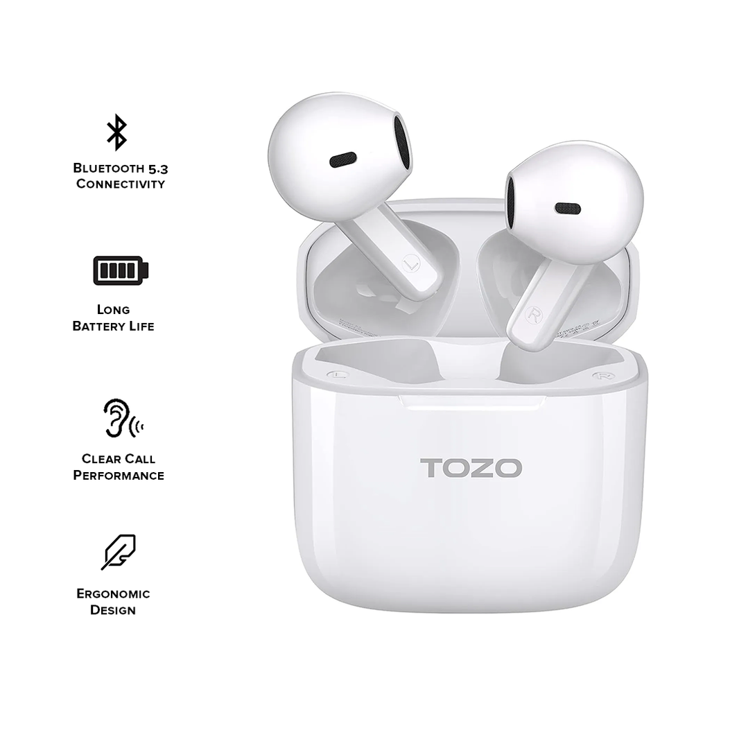 TOZO A3 Pro Earbuds White