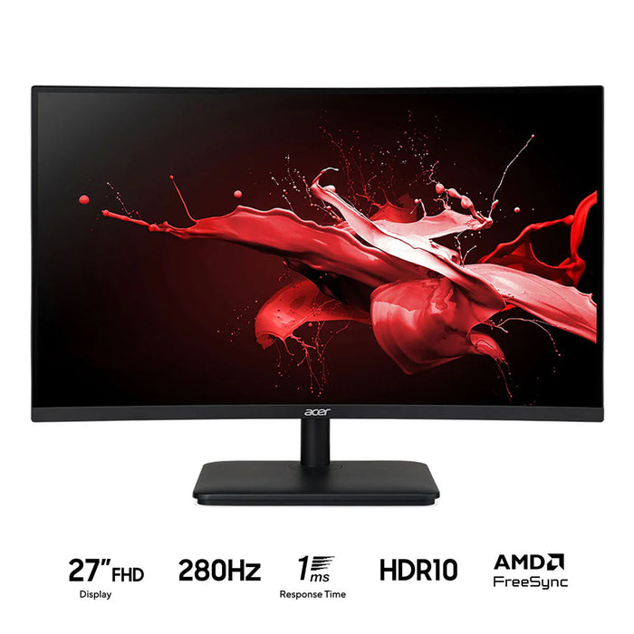 Acer Nitro ED270 ZBMIIPX 27" FHD (1920x1080) 240Hz (280Hz Max) Gaming Monitor