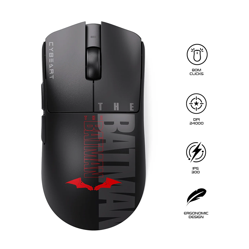 Cybeart Artemis Gaming Mouse Batman Edition