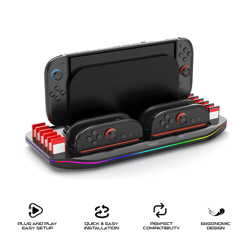 iPega Multi-functional Charge Dock for Nintendo Switch 2 PG-SW2210