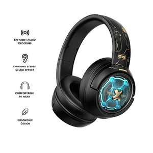 Onikuma GT802 Space Capsule Tri-Mode Wireless Gaming Headset Black
