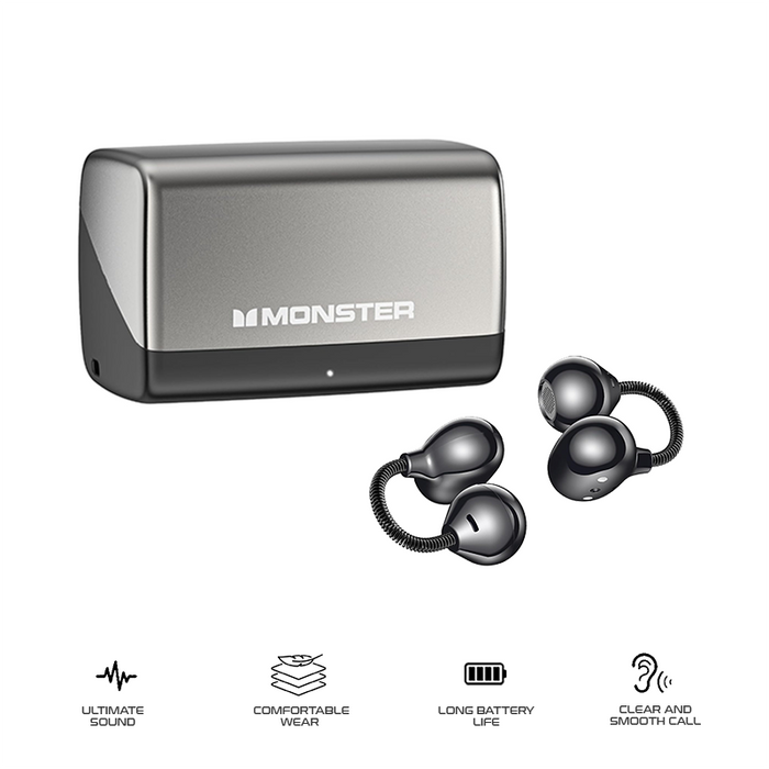 Monster Airclip AC700 Air Conduction Bluetooth Headphone MH22285