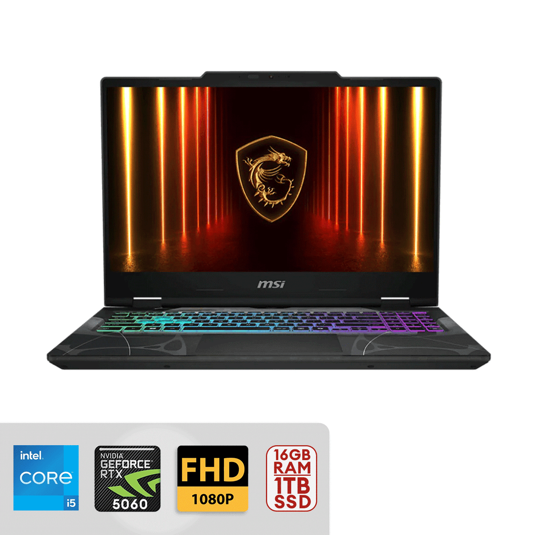 MSI Cyborg 15 B13WFKG-890PH 15.6" FHD 144hz i5-13420H 16GB/1TB SSD RTX 5060 Win11