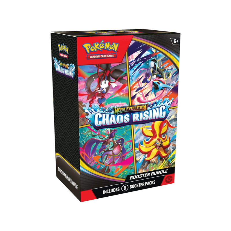 Pokemon TCG Chaos Rising (ME-04) 6 Booster Bundle (ENG)