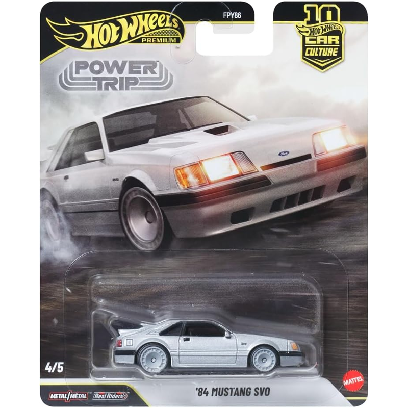 Mattel Hot Wheels Premium: Car Culture '84 Mustang SVO 3HWI-FPY86