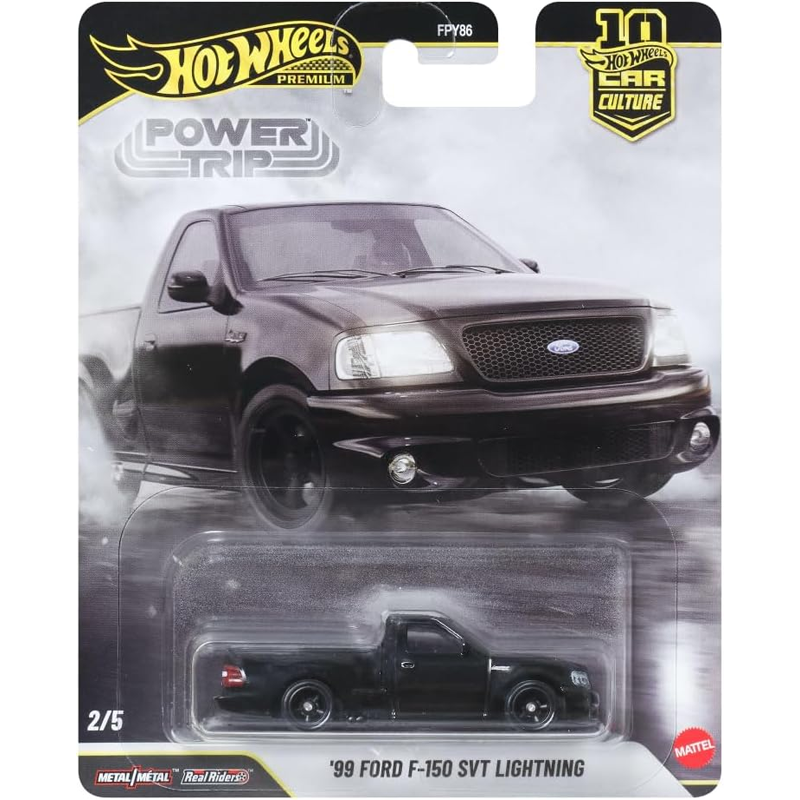 Mattel Hot Wheels Premium: Car Culture '99 Ford F150 SVT Lightning 3HWI-FPY86