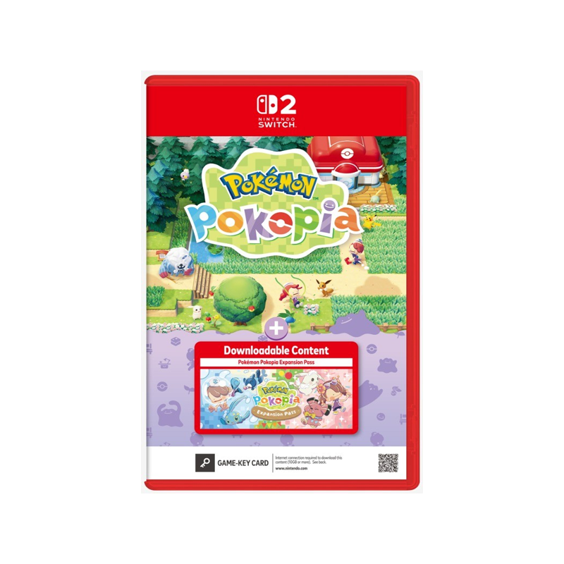Nintendo Switch 2 Pokemon Pokopia + Expansion Pass (Game Key Card) (ASI)