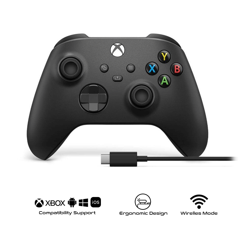 Xbox Series Wireless Controller USB-C Carbon Black Asian