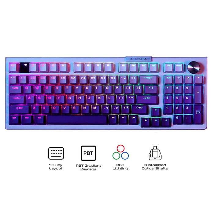 Darmoshark Top98 RGB Wired Gaming Keyboard