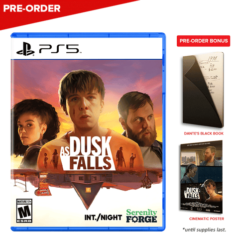 [PRE-ORDER] As Dusk Falls Premium Physical Edition - PlayStation 5 [US]