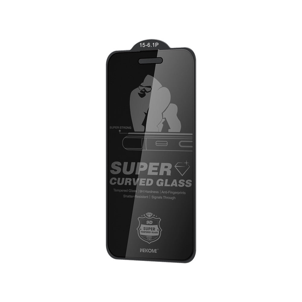 WEKOME 6D Curved Tempered Glass (360° PRIVACY) IP 16 Pro / 16 Pro Max - WTP-093