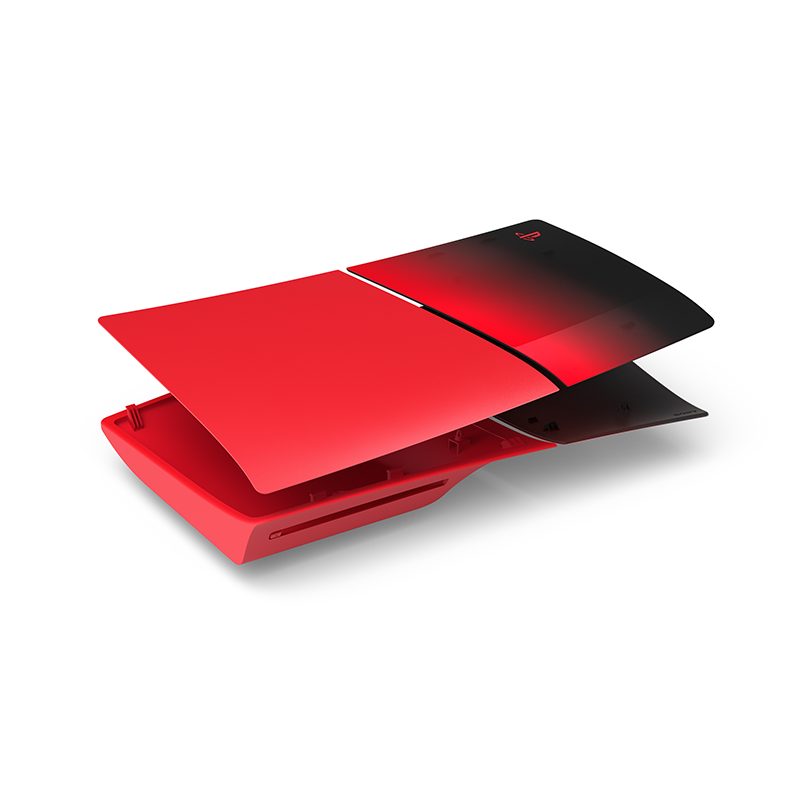 Sony PlayStation 5 Console Covers - Techno Red