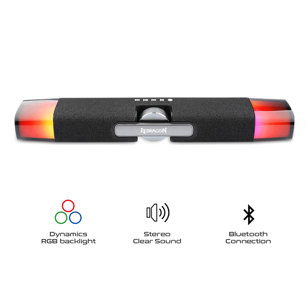 Redragon Dora Gaming RGB Stereo Speakers (GS512)