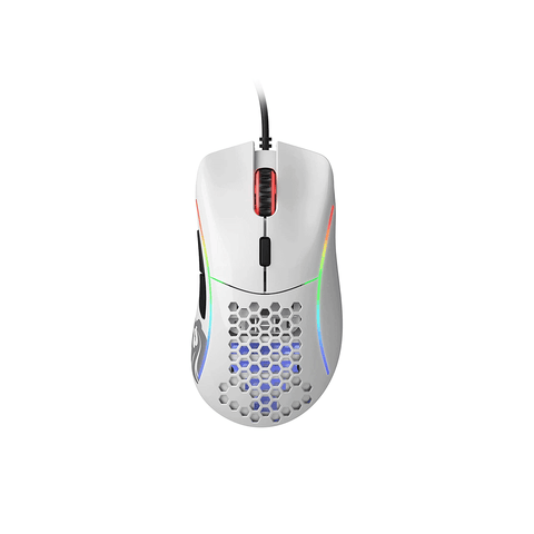 Glorious Model D Wired RGB Gaming Mouse [Glossy White]