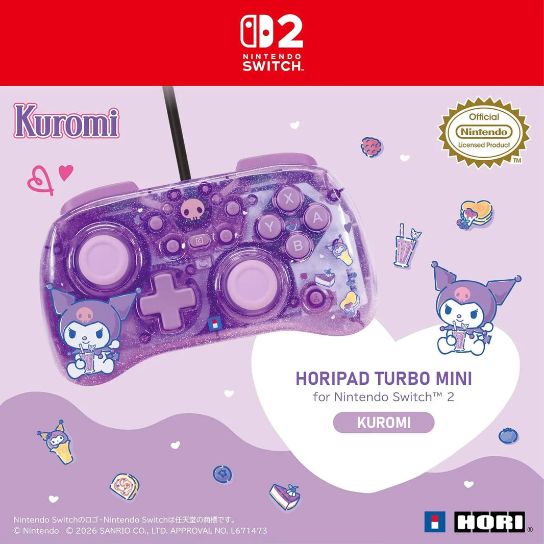 Hori 3D HORIPAD Turbo for Nintendo Switch 2 (Kuromi) (NSX-233A)