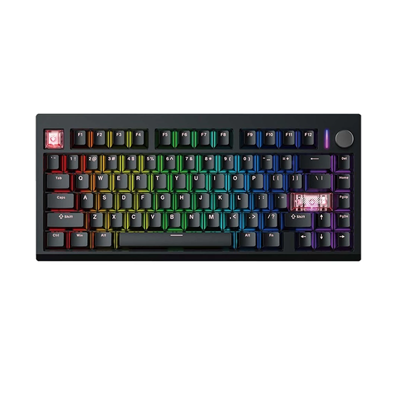 Fantech MK921 MAXFIT8 Tri-Mode Gaming Keyboard Black Brown Switch