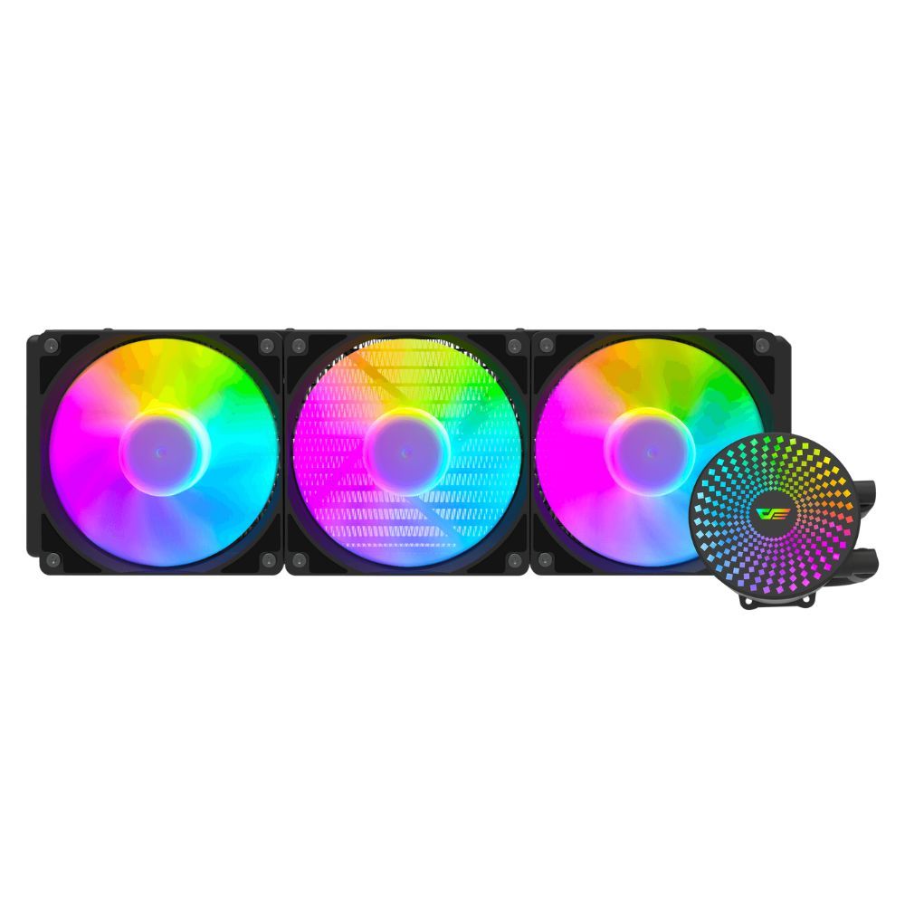 DarkFlash Radiant DC360 Liquid CPU Cooler (Black)