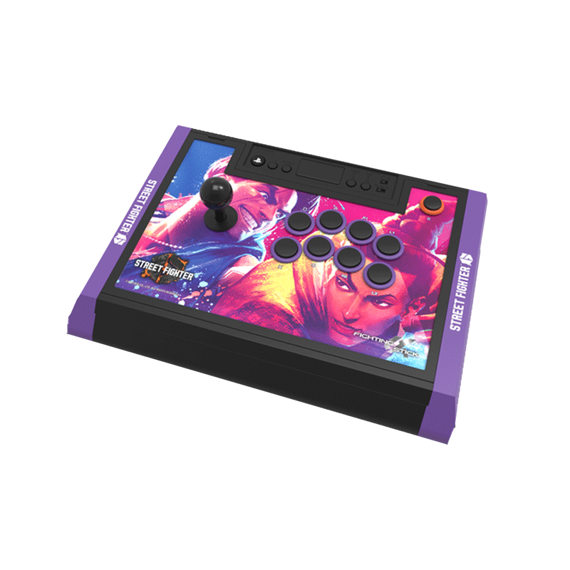 Hori Wired Fighting Stick Alpha (Street Fighter 6 Edition) for PlayStation 5, PlayStation 4, and PC SPF-033A