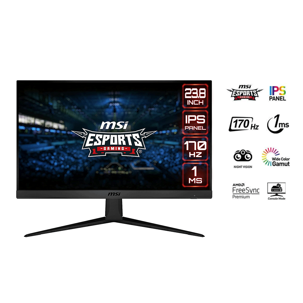 MSI G2412 23.8" FHD IPS Esports Gaming Monitor