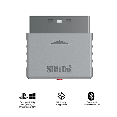 8bitdo Retro Receiver for PS1/ PS2/ Windows [83KA]