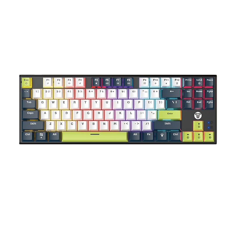 Fantech MK877S ATOM87S Mori Edition Mechanical Gaming Keyboard White Taro Switch