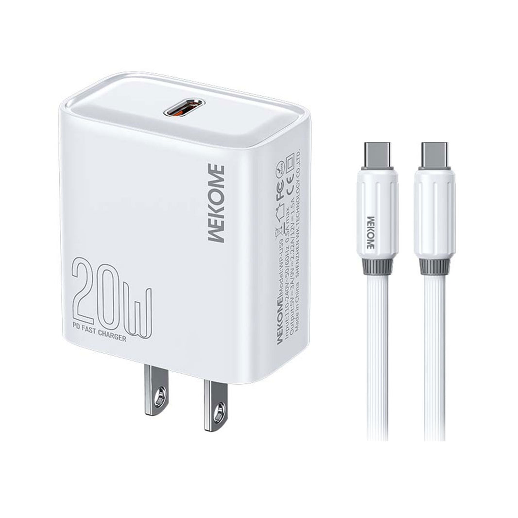 WEKOME Fast Charger PD 20W with Cable - WP-U59