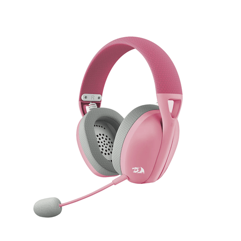 Redragon IRE Pro Ultra-Light Wireless Gaming Headset Pink-Gray (H848PK)