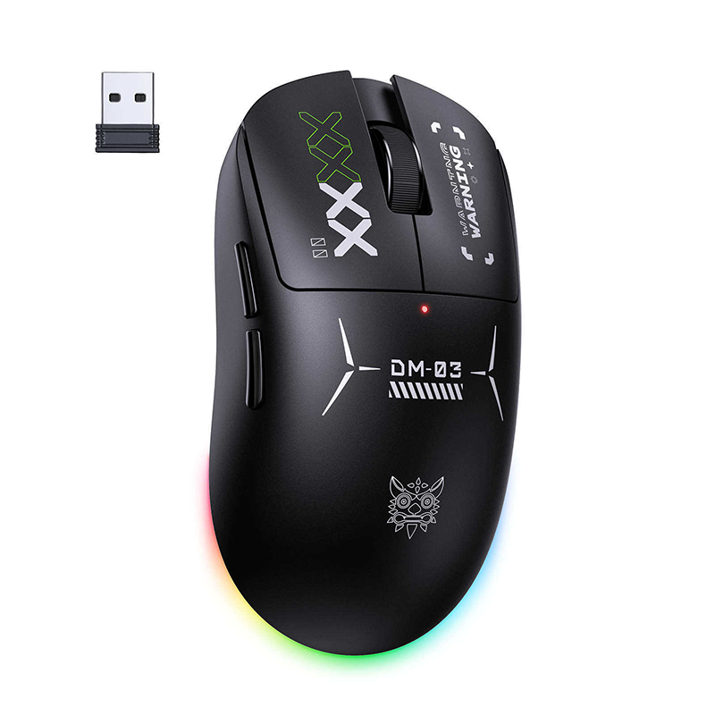 Onikuma DM03 Tri-mode Gaming Mouse Black