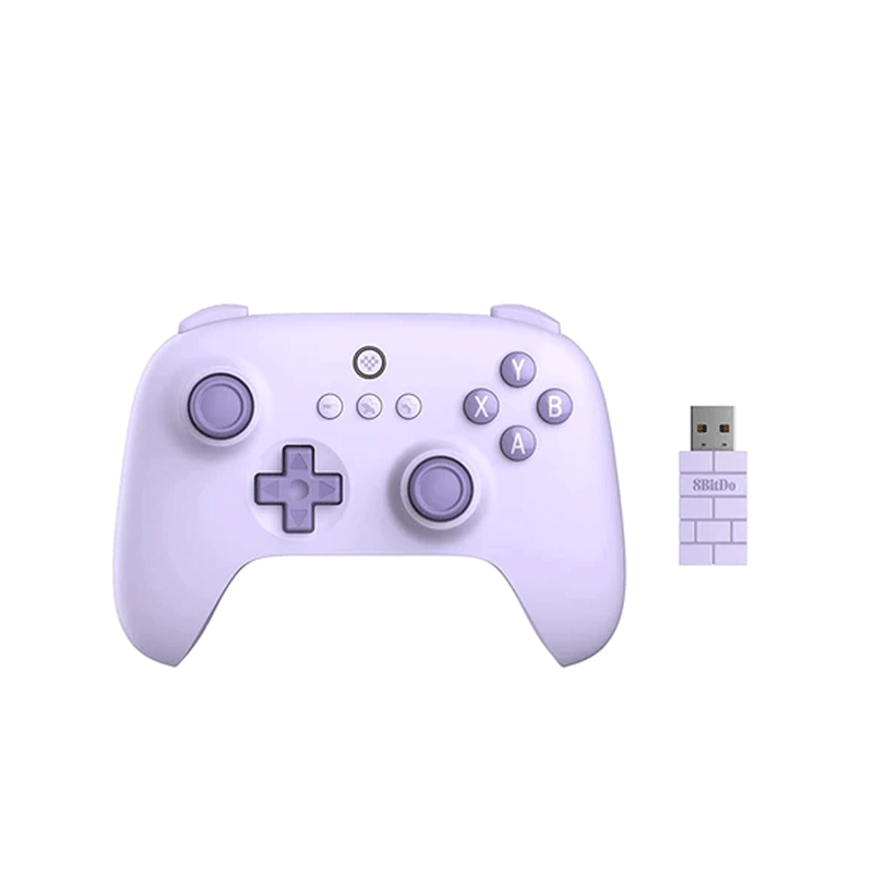 8BitDo Ultimate C Wireless 2.4G Controller (Windows/Android/Raspberry Pi/Steam Deck) Purple 81HC01