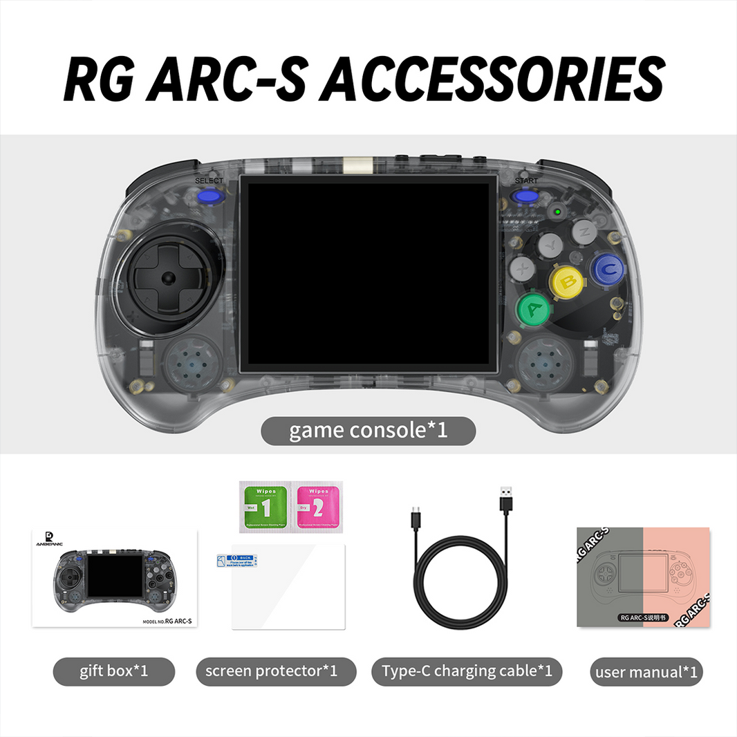 Anbernic RG ARC-S With 128Gb Game Card w/ 25,000 games Fighting Gaming Console 5G Wi-Fi & Bluetooth