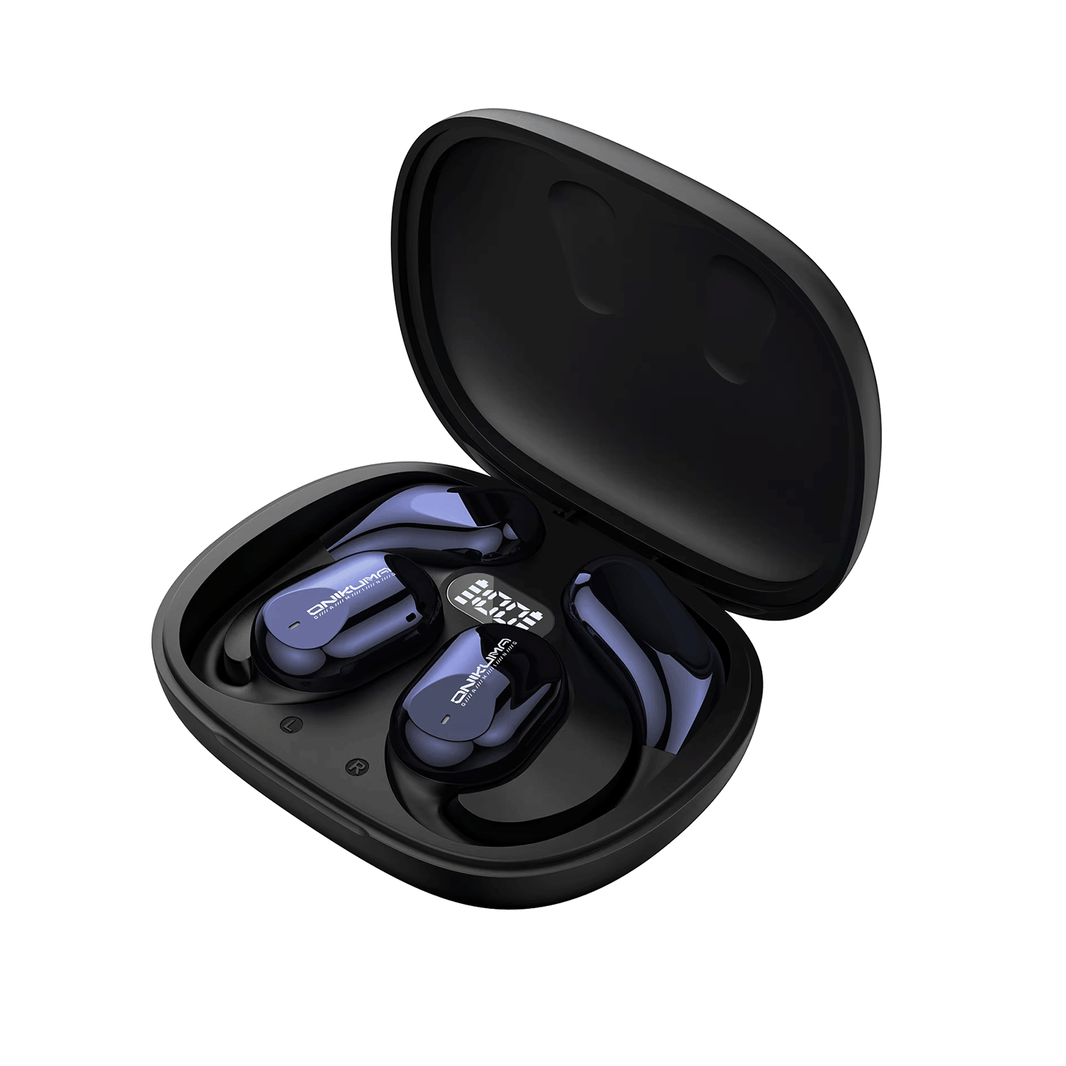 Onikuma T209 Wireless Earphones (Black/Blue)