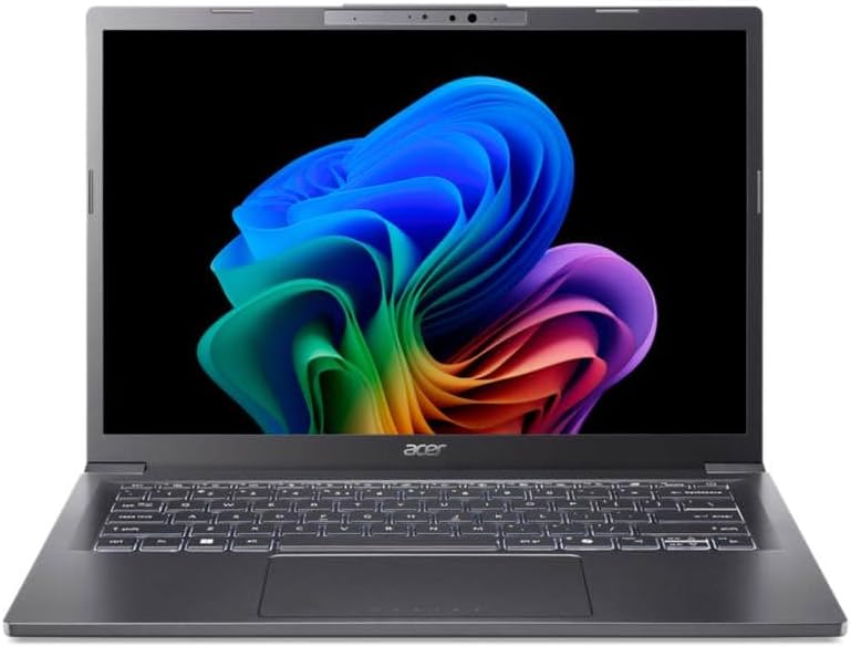 Acer Aspire 14 AI Copilot+ PC 14" WUXGA Intel Ultra 7 256V 16GB LPDDR5X RAM / 1TB SSD Intel ARC 140V Win 11 Gray A14-52M-72S0