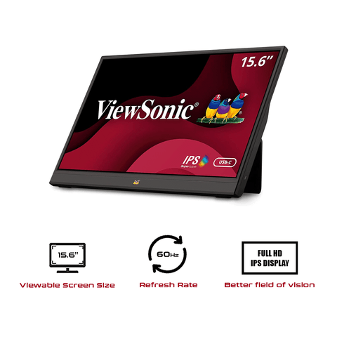 Viewsonic VA1655 15.6" FHD IPS 60Hz Portable Monitor