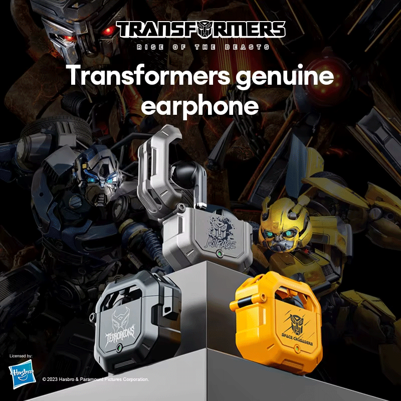 Transformers TF-T12 Bluetooth Earphone Smart Touch Waterproof