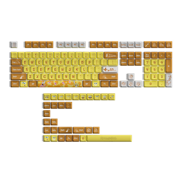 Akko SpongeBob JDA PBT Keycap Set 138 Keys