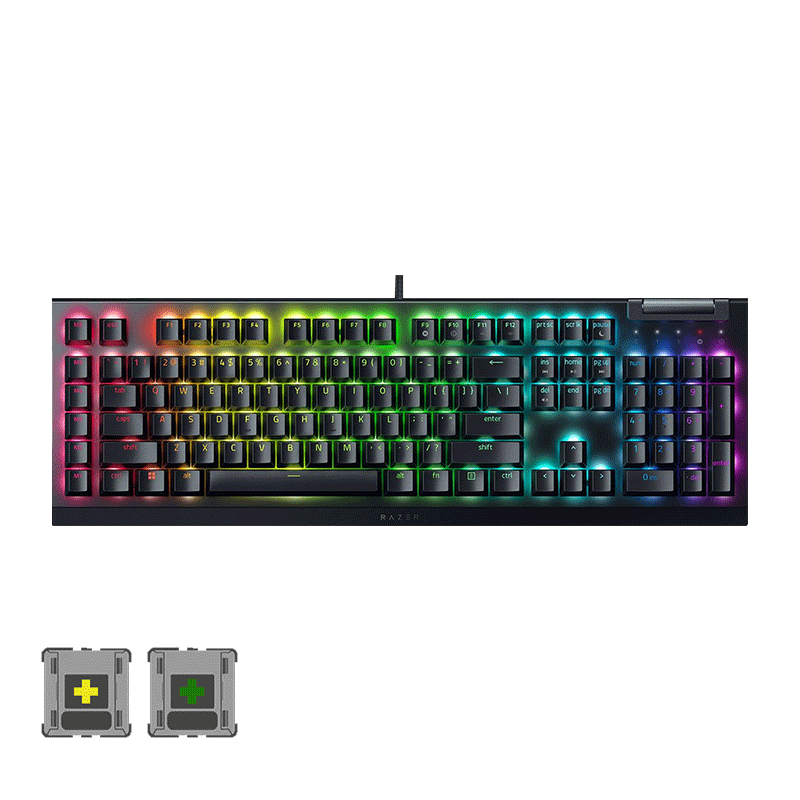 Razer BlackWidow V4 X - Mechanical Gaming Keyboard
