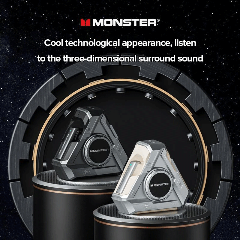 Monster AIRMARS XKT22 True Gaming Earphones Bluetooth Waterproof