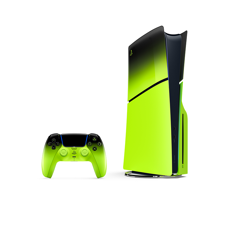 Sony PlayStation 5 Console Covers - Remix Green