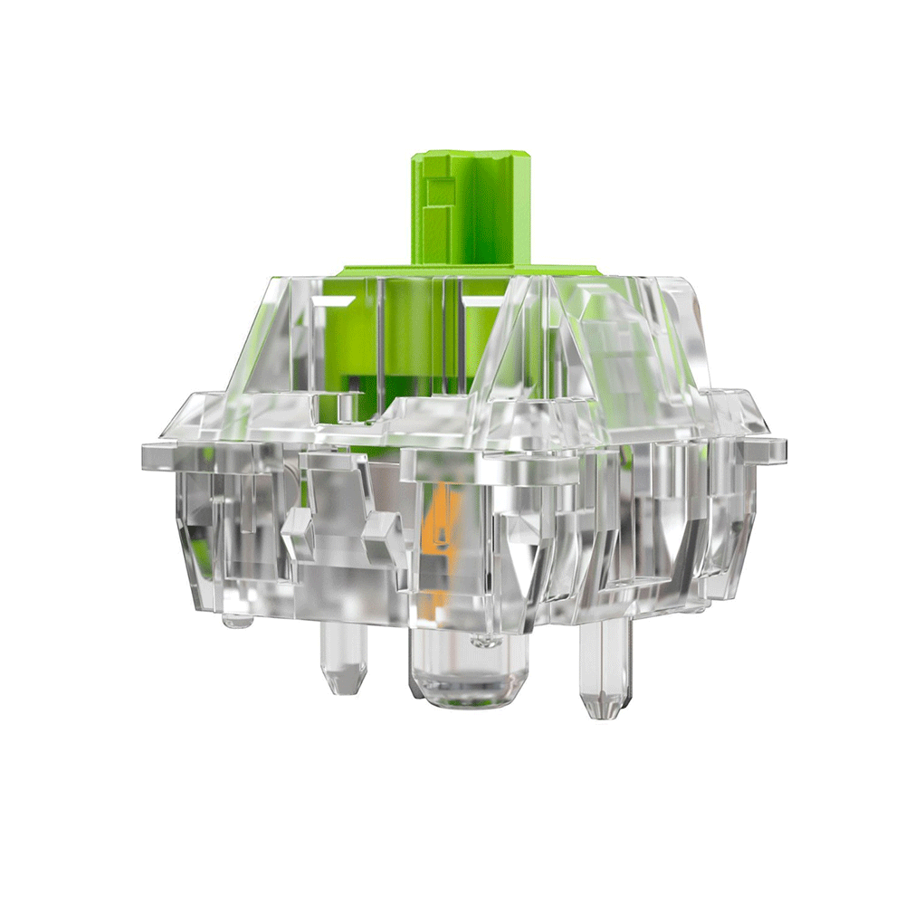 Glorious Raptor Premium Clicky Mechanical Keyboard Switches (Lubed)