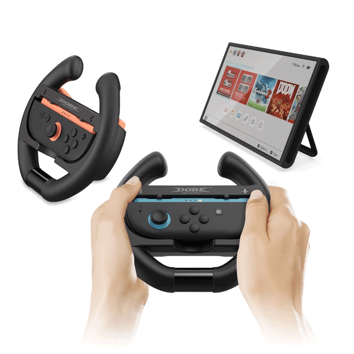 Dobe Joy Con Steering Wheel For NSW 2 TNS-3195