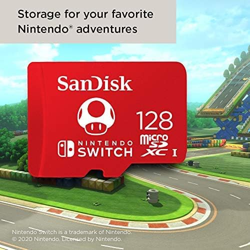 SanDisk MSD Nintendo Switch SDSQXAO 100MBs 128GB
