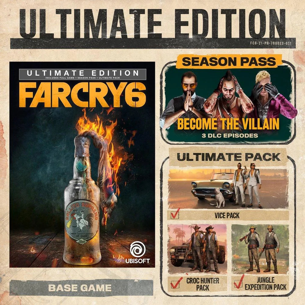 PlayStation 4 Far Cry 6 Ultimate Edition (R3)