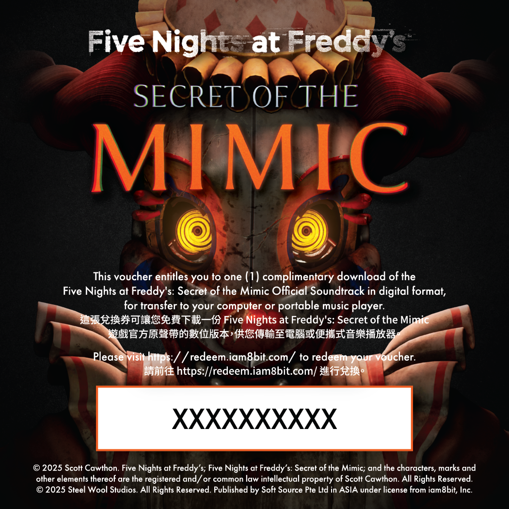 PlayStation 5 Five Nights at Freddy's : Secret of the Mimic (ASI)
