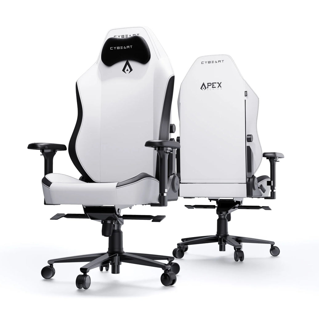 Cybeart Originals Apex Artic White Edition Gaming Chair (GC-PUAPEX-09)