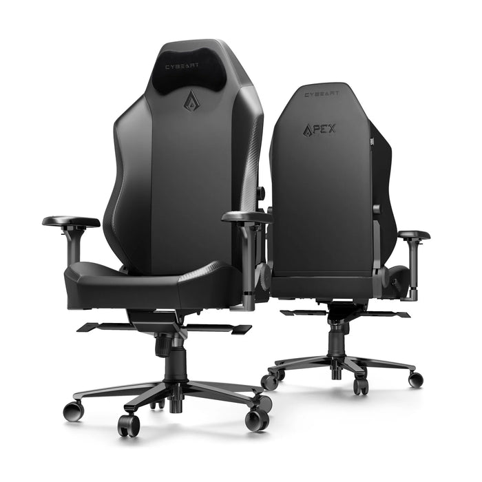 Cybeart Originals Apex Ghost Edition Gaming Chair Black (GC-PUAPEX-02)
